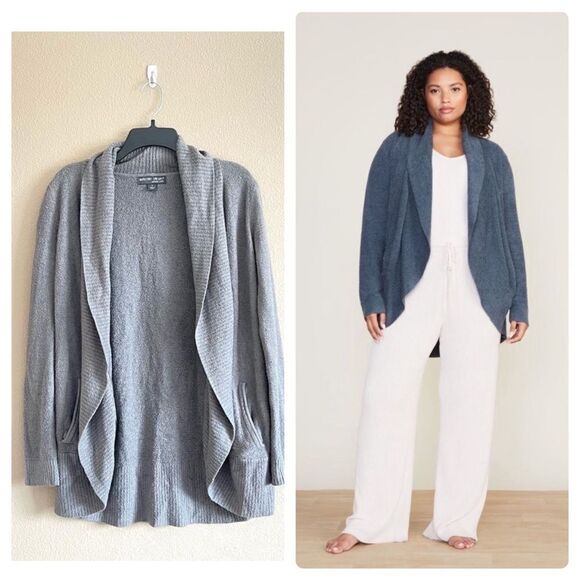 Barefoot Dreams CozyChic Lite Circle Cardigan - Picture 1 of 13